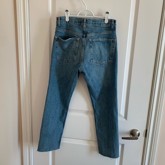 [NWOT] Zara slim fit cutout jeans size 26 - Picture 4 of 4